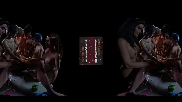 Film caldi Massaggio zen lesbico VReal 18K con olio - Massaggiatrice, masturbazionecaldi