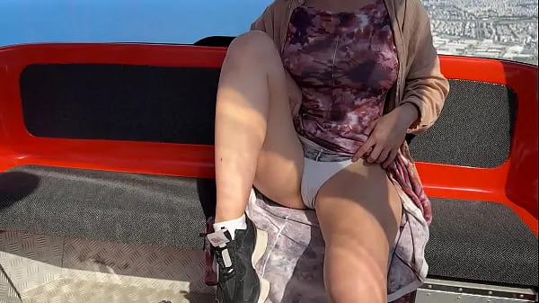 Hot Public pussy flashing ended with sex in Car warm Movies
