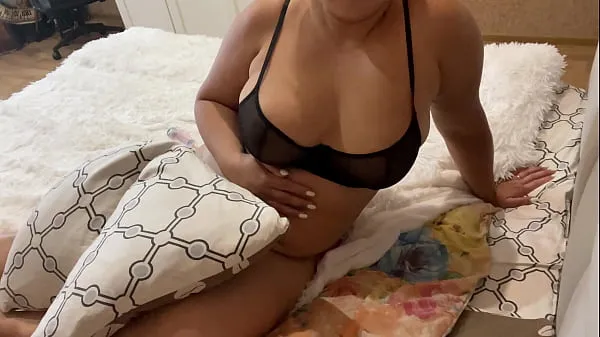 Hot MILF with big boobs rides pillow warm Movies