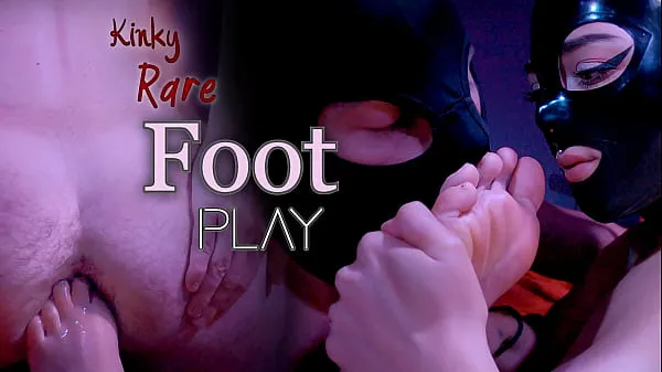 Hotte Kinky Rare Foot Play varme film