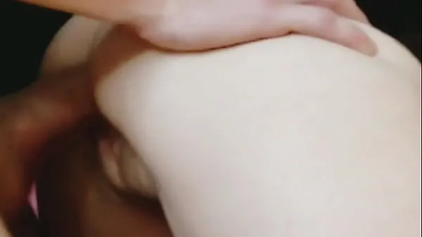Hete Cum twice and whip the cream inside. Creamy close up fuck with cum on tits warme films