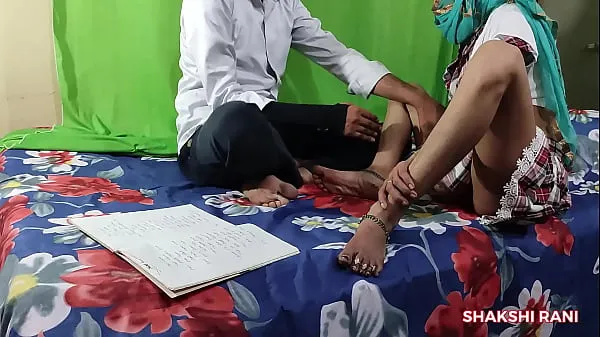 热Indian Tuition teacher with student hindi desi chudai温暖的电影