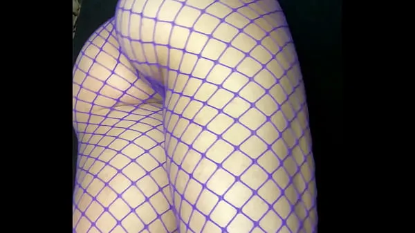 Hotte Round Ass Girl Fishnet Bodysuit Slow Mo Twerking varme filmer