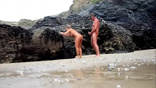 Hot We get caught having sex on the beach warm Movies