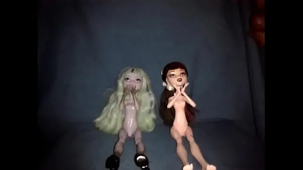 Hot cum on monster high dolls warm Movies