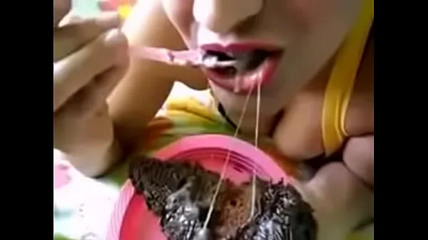 뜨거운 Cum on Food 따뜻한 영화