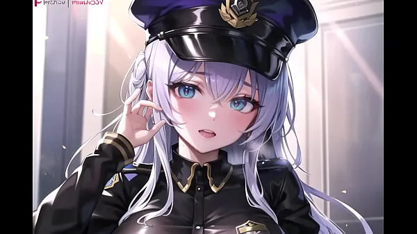 Hot Naked Big Tits Police Officer (ASMR sound warm Movies
