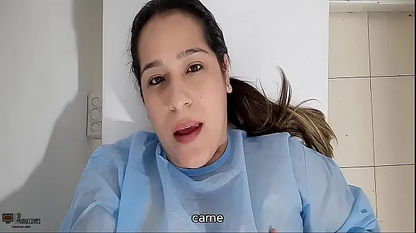 Vroči Beautiful Latina milf masturbates in the gynecologist's office FULL STORY topli filmi