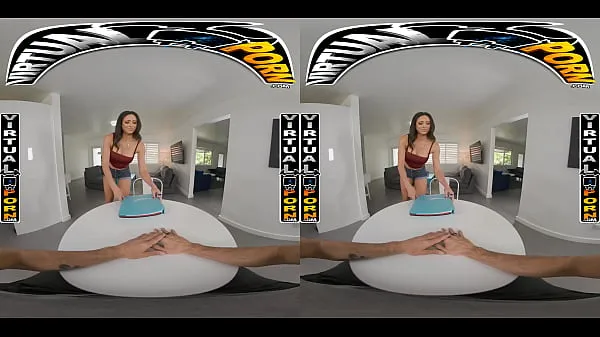Películas calientes PORNO VIRTUAL - Lección anal de francés con Cassie Del Isla en realidad virtual cálidas