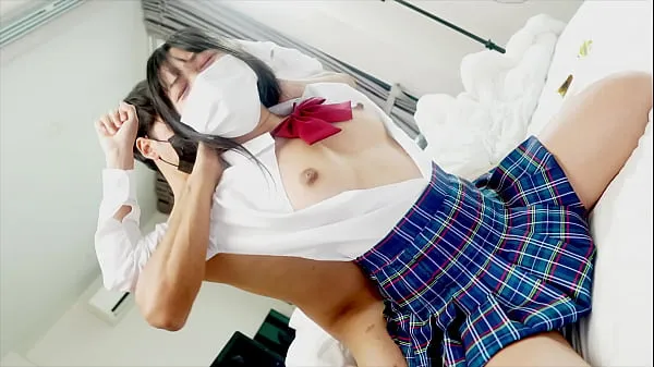 Heiße Japanisches Studentenmädchen unzensierter Hardcore-Fickwarme Filme