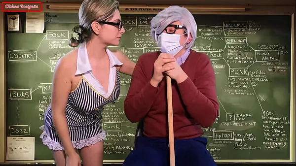 Hot New teacher fucks old teacher to rise in rank in the classroom warm Movies