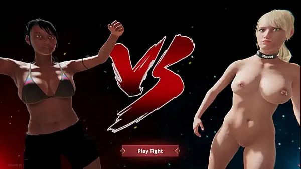 Hot Dela vs Terra (Naked Fighter 3D warm Movies