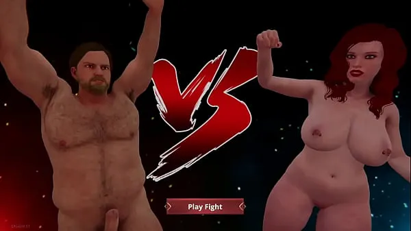 Sıcak Ethan vs Rockie (Naked Fighter 3D Sıcak Filmler