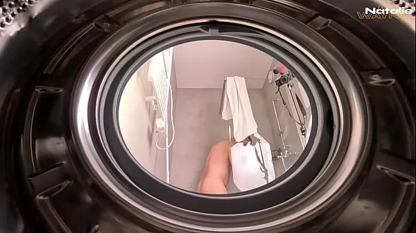 Hot Big Ass Stepsis Fucked Hard While Stuck in Washing Machine warm Movies