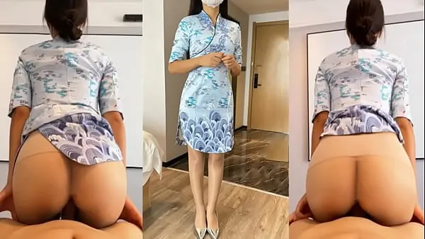 Heta The "domestic" stewardess, who is usually cold and cold, went to have sex with her boyfriend on her back, sitting on the cock, twisting crazily and climaxing loudly varma filmer