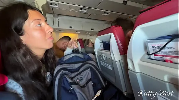 Menő Risky extreme public blowjob on Plane meleg filmek