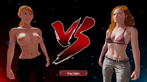 أفلام ساخنة Ginny vs. Chelci (Naked Fighter 3D دافئة
