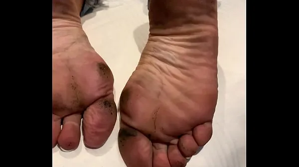 Hete Close up of my smelly soles warme films