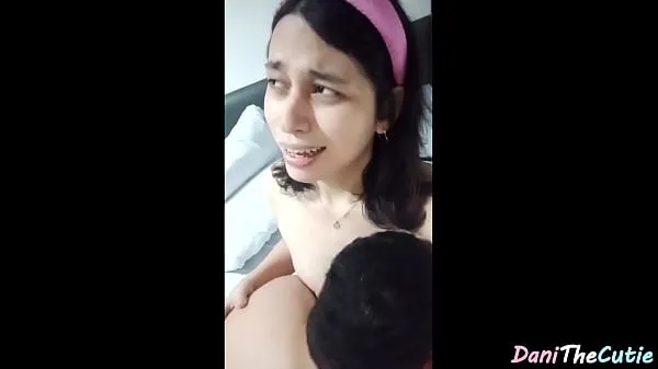Sıcak beautiful amateur tranny DaniTheCutie is fucked deep in her ass before her breasts were milked by a random guy Sıcak Filmler