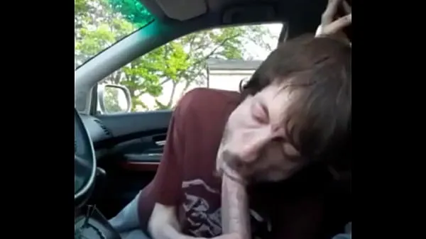 Hotte sucking my straight downlow buddy in his car varme film
