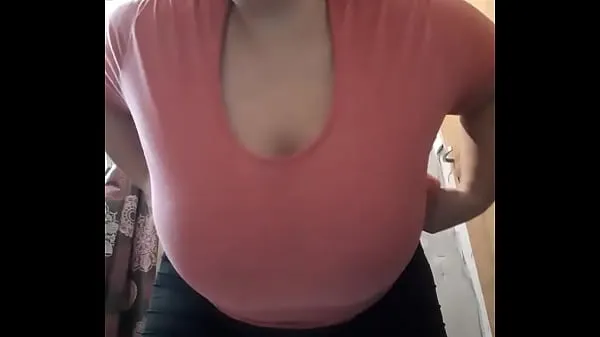 Hete Caressing my huge tits and sent it to my friend warme films