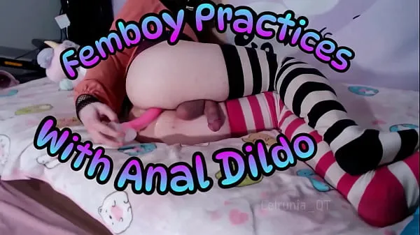 Heta Femboy Practices With Anal Dildo! (Teaser varma filmer