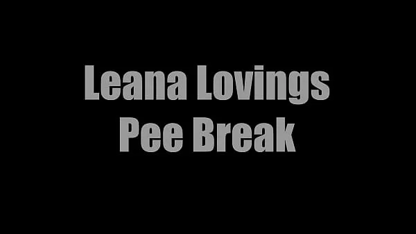 Kuumia Rare Video] Leana Lovings Pee Break (ATK Galleria lämpimiä elokuvia