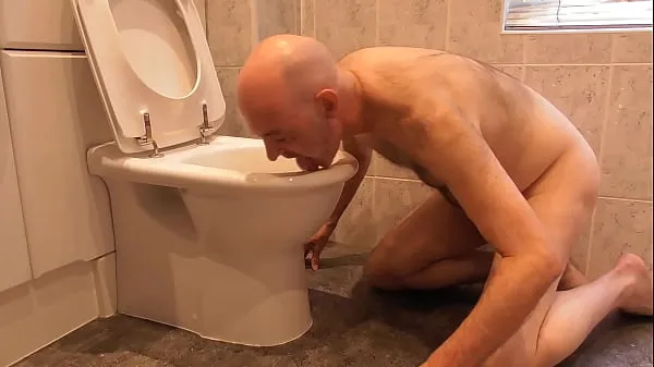 Hot Licking a Piss Covered Toilet warm Movies