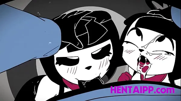 Mime & Dash Suck Same Cock In Threesome - Hentai Animation Uncensored Film hangat yang hangat