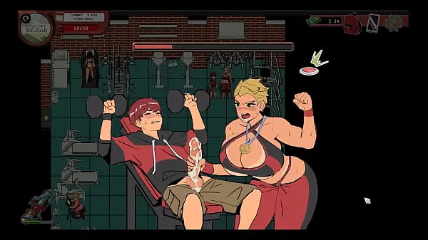 Hot Spooky Milk Life [ Taboo hentai game PornPlay] Ep.23 femdom handjob at the gym warm Movies