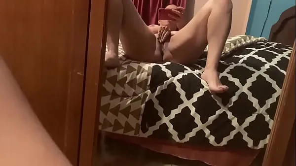Hot MASTURBATING in front of the mirror warm Movies