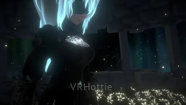 गर्म Horny Nier Automata 2B Fucking Robot Lap Dance VRChat ERP गर्म फिल्में