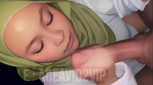 Hot green hijab teacher likes to be included warm Movies
