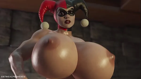 Hotte Harley Quinn assfucked with creampie varme film