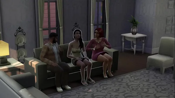 أفلام ساخنة The Sims 4 - Introduced to my new Family. Orgy دافئة