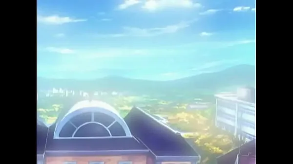 Hentai anime Sex on roof Film hangat yang hangat