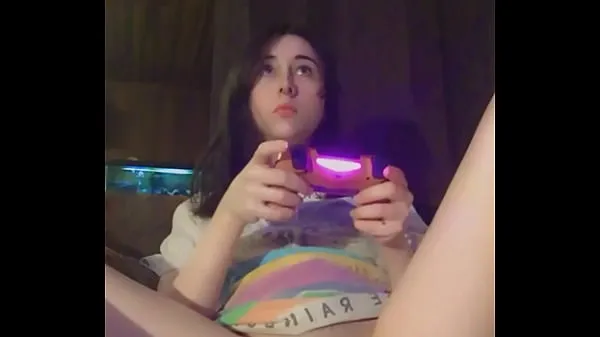 Hot Artist CasyTay playing videogames warm Movies