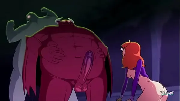 뜨거운 Scooby-Doo Scooby-Doo (series) Daphne Velma and Monster 따뜻한 영화