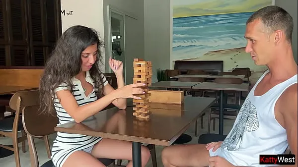 Menő Stepsister lost her ass in a Jenga game and got fucked in Anal meleg filmek