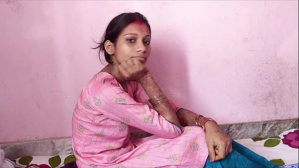 뜨거운 Made the newly married sister-in-law happy by licking her pussy and fucking her! Hindi audio 따뜻한 영화