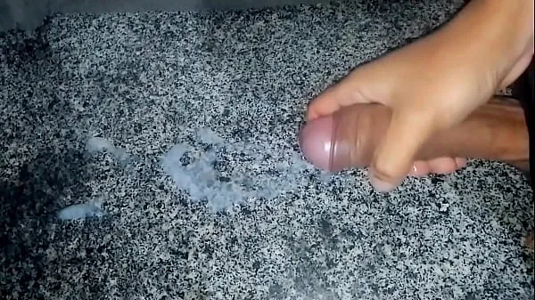 Hot Young man filling the table with cum warm Movies