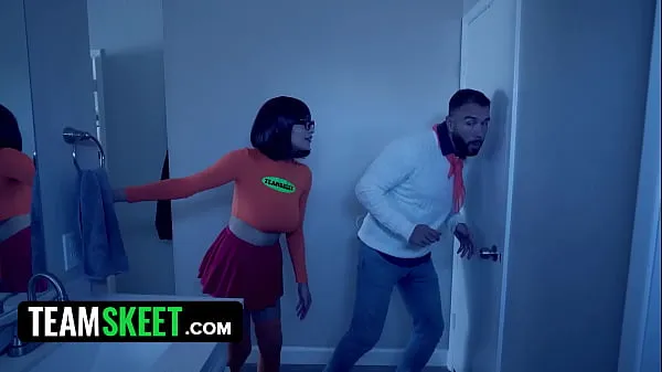 뜨거운 Jinkies! Velma & Fred Are Trying To Solve A Mystery In A Creepy House But They Fuck Instead 따뜻한 영화
