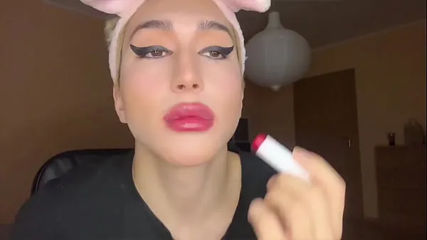 Sissy slut makeup Filem hangat panas