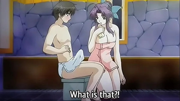 Quente Madrasta dá banho em seu enteado de 18 anos - Hentai sem censura [legendado Filmes quentes