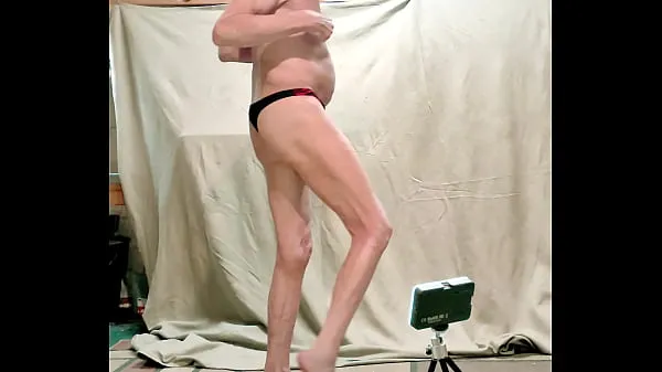 뜨거운 Nude Dance to show off my Bare Bottom 따뜻한 영화