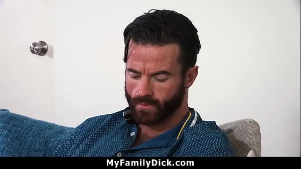 گرم Angry Stepdaddy Furiously Eats Stepson's Perfect Ass Before Shoving His Cock Deep Inside It - Myfamilydick گرم فلمیں