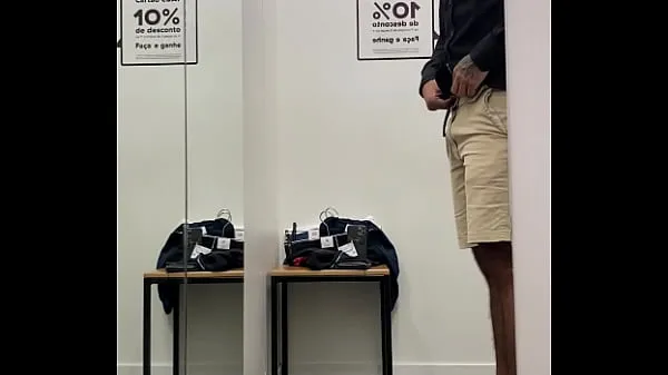 Hot naked dick in the store fitting room warm Movies