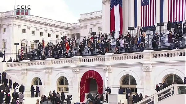 热Lady Gaga Sings The National Anthem At Joe Biden's Inauguration 2021温暖的电影