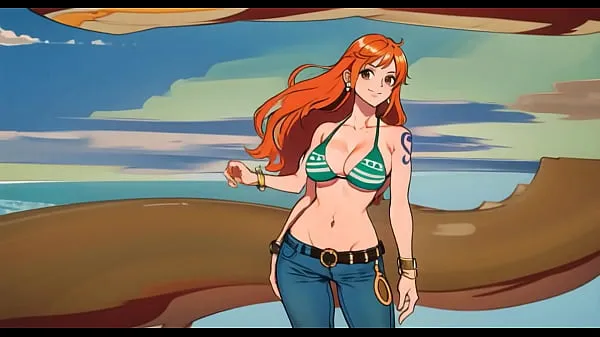 Hot AI generated Nami | One Piece warm Movies