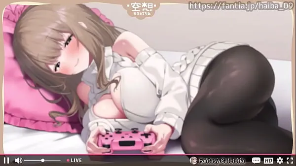 Hot A streamer onee-san received a hypnotic image warm Movies